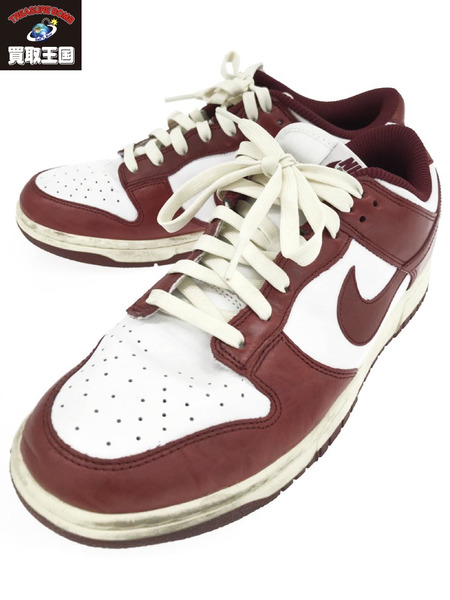 NIKE Dunk Low PRM Team Red and White