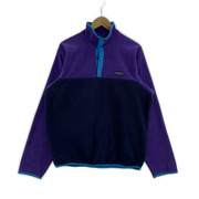 patagonia スウェット・トレーナー 80s 三角タグ シンチラスナップT(L)ツートン