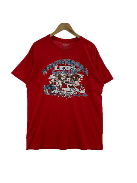 OLD・VINTAGE 半袖Tシャツ・カットソー GILDAN 00s~ 赤 (L)