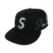 Supreme キャップ ×NEWERA Multi S Logo Cap
