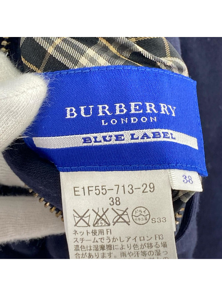 BURBERRY BLUE LABEL ダウンジャケット リバーシブル ダウンジャケット