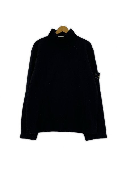 STONE ISLAND ニット・セーター ハイネックニット 黒 緑タグ