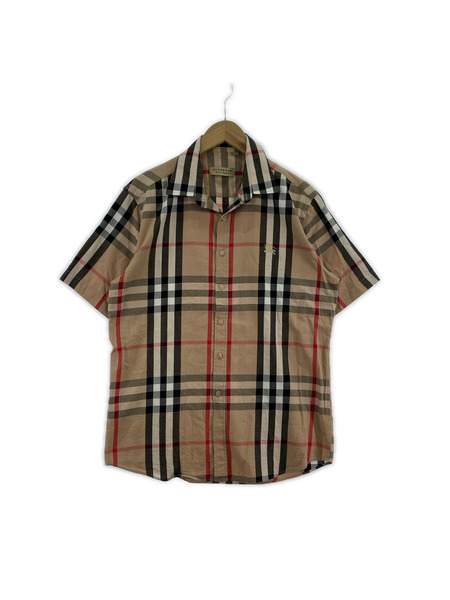 BURBERRY 半袖シャツ ノバチェック/XL