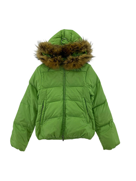 DUVETICA ダウンジャケット グリーン ダブルジップ