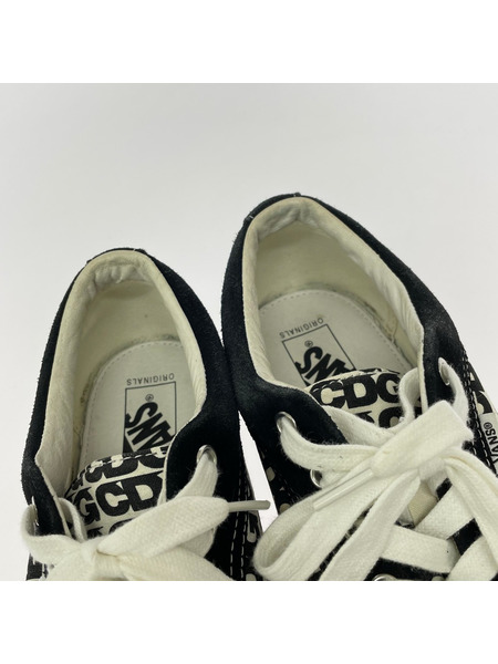 COMME des GARCONS スニーカー ×VANS LAMPIN 白/黒