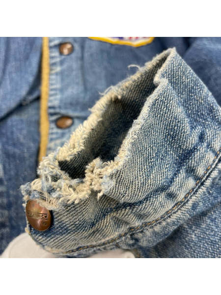 OLD・VINTAGE ジャケット 70s MAVERICK 裏ボアデニムジャケット (36) 紺