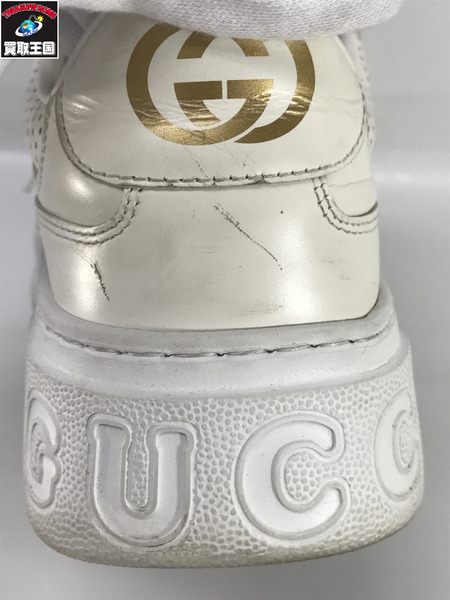 GUCCI GGエンボス スニーカー 7-1/2 669582[値下]