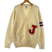 J.PRESS カーディガン OLD ワッペン カーディガン (L)