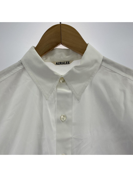 AURALEE 長袖シャツ 23SS WASHED FINX TWILL BIG SHIRT 4[値下]