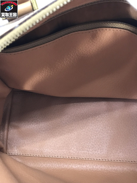 CELINE マカダム柄 ミニハンドバッグ
