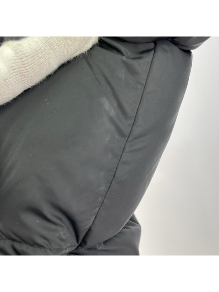 UNDERCOVER ジャケット 24AW USED加工 レザースリーブダウンジャケット (4) 黒