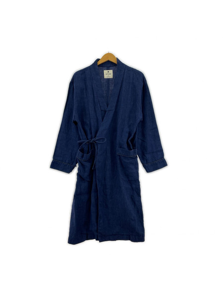 Snow Peak ジャケット 19SS/リネンコート/ガウン/NVY/1[値下]