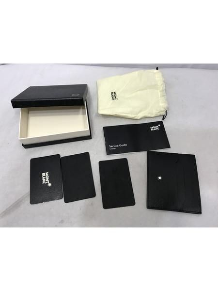 小物 MONTBLANC カードケース ブラック