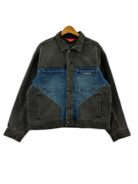 supreme Paneled Denim Jacket Supreme 2-Tone Paneled Denim Jacket
