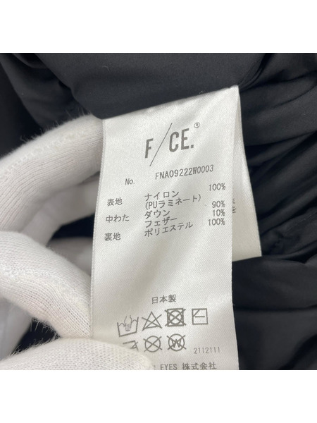 F/CE.×NANGA FT LONG DOWN COAT ロングダウンコート S 黒 FNA09222W0003[値下]