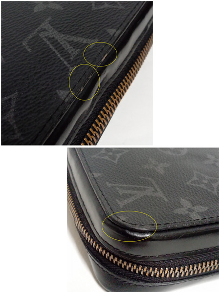 LOUIS VUITTON/ジッピーXL/モノグラム・エクリプス