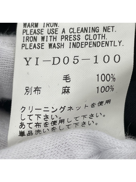 Y's ノースリーブワンピース キャミワンピース/黒