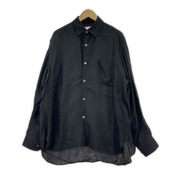 stein 長袖シャツ RAYON/LINEN OVERSIZED DOWN PAT SHIRT