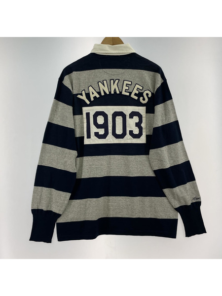 POLO RALPH LAUREN ポロシャツ ×Yankees ラガーシャツ L[値下]
