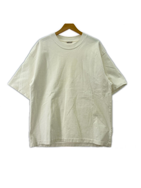 AURALEE 半袖Tシャツ・カットソー A20ST01SU/STAND UP TEE/白/4