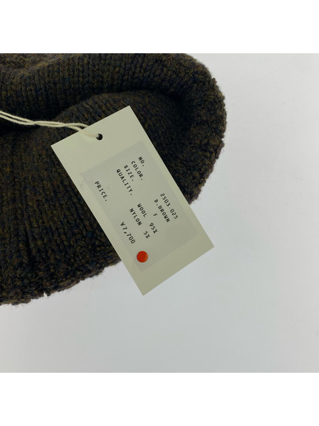 crepuscule ウールニットキャップ