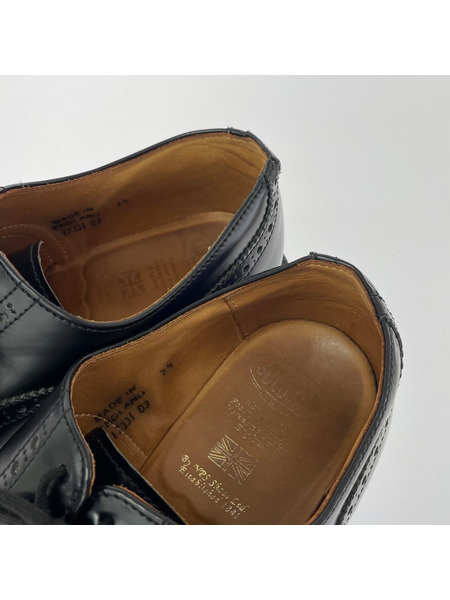 シューズ SOLOVAIR ウイングチップ 27.5cm 黒