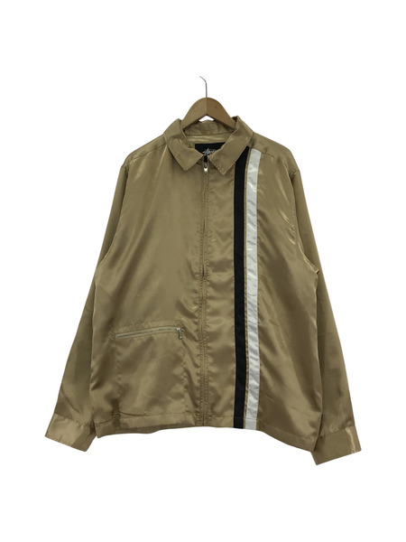 STUSSY サテンジャケット L[値下]
