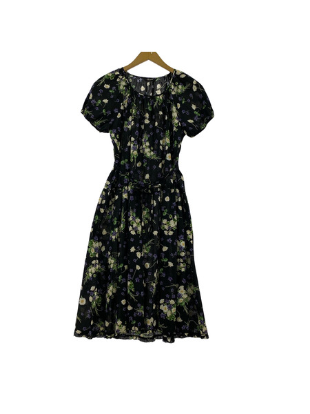 PINK HOUSE 半袖ワンピース 花柄