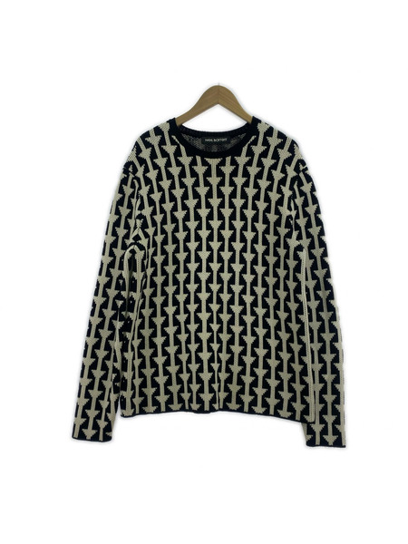 NEIL BARRETT ニット・セーター NEIL BARRETT 18AW クルーネックニットセーター M