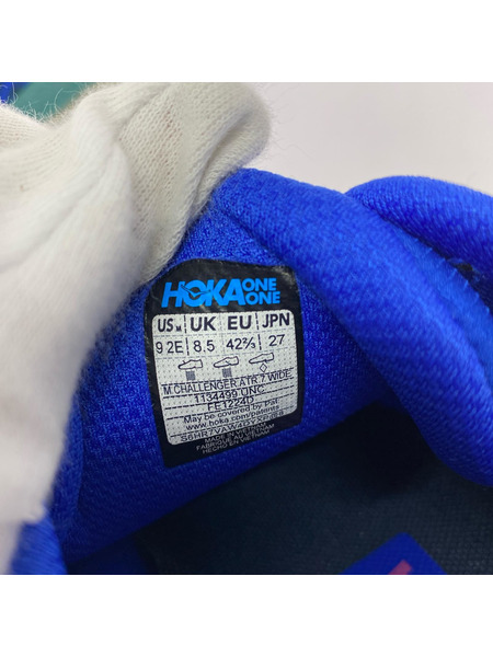 HOKA ONE ONE スニーカー CHALLENGER ATR 7 WIDE 27.0cm BLUE