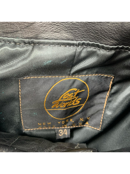 レザージャケット LOST WORLD/シングルライダース