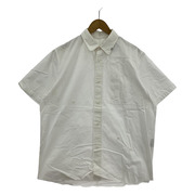 C2H4 ASTEROID RAW EDGE S/S SHIRT（L）ホワイト[値下]