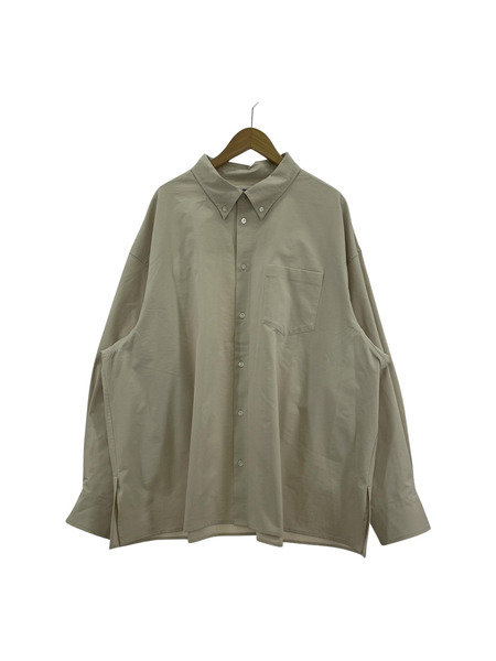 長袖シャツ carorie CLEAN TECH TWILL SHIRT L ベージュ