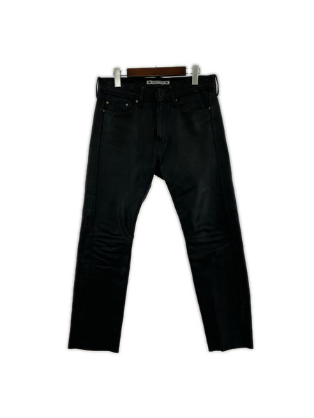 SASQUATCHfabrix. パンツ レザー/M/カウレザー/16AW-PA9-008