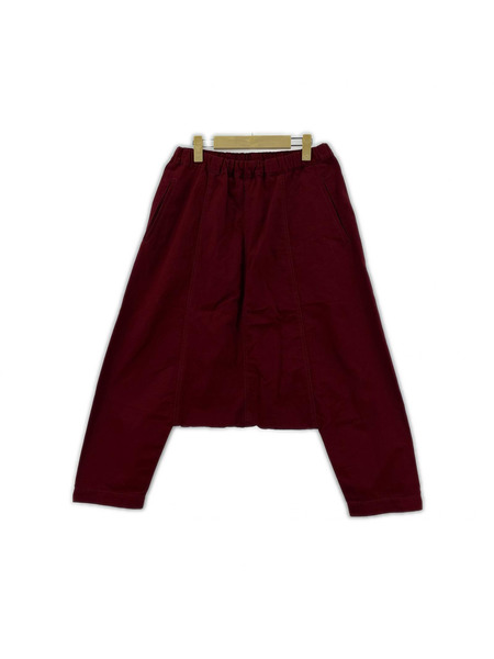 COMME des GARCONS COMME des GARCONS イージーサルエルパンツ XS ボルドー
