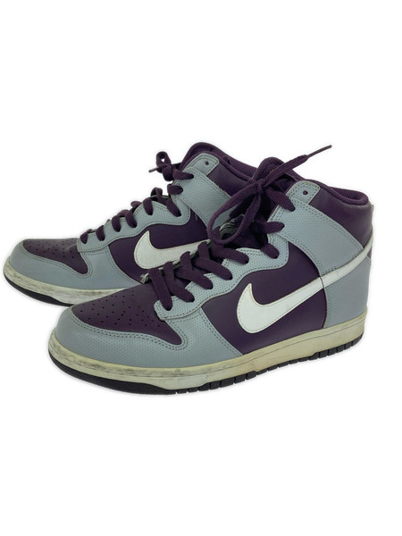 NIKE スニーカー DUNK HIGH 紫 (27)