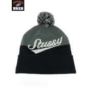 STUSSY ニットキャップ 白タグ