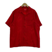 Supreme 半袖シャツ Scorpion Jacquard S/S Shirt/XL/レッド