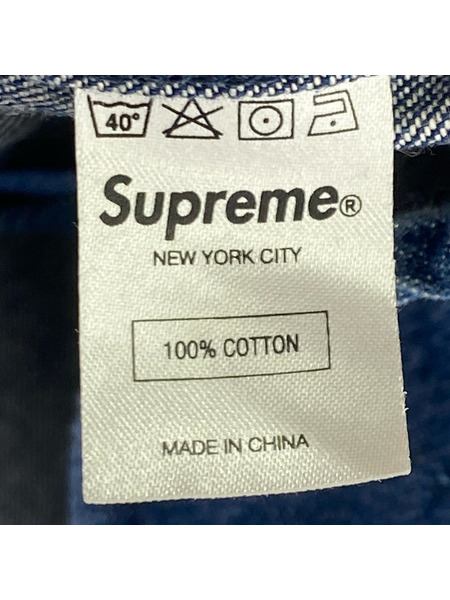 Supreme 長袖シャツ Hooded Denim Shirt M