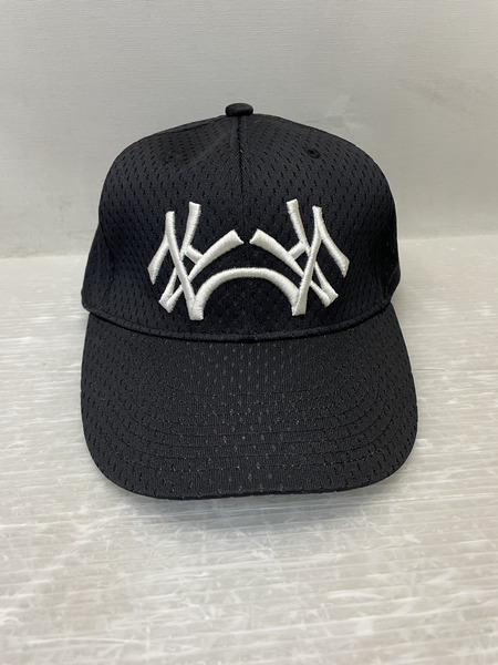 A BATHING APE×NEIGHBORHOOD メッシュキャップ ブラック