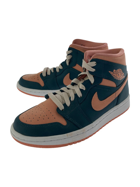 NIKE Air Jordan 1 Mid Dark Teal Green[値下]