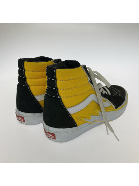 VANS スニーカー sk8-hi bolt 黄 28.0cm
