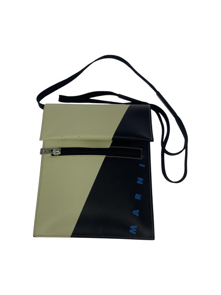 MARNI Tribeca ショルダーポーチ UNI ホワイト×ブラック SBMQ0036A2P7948