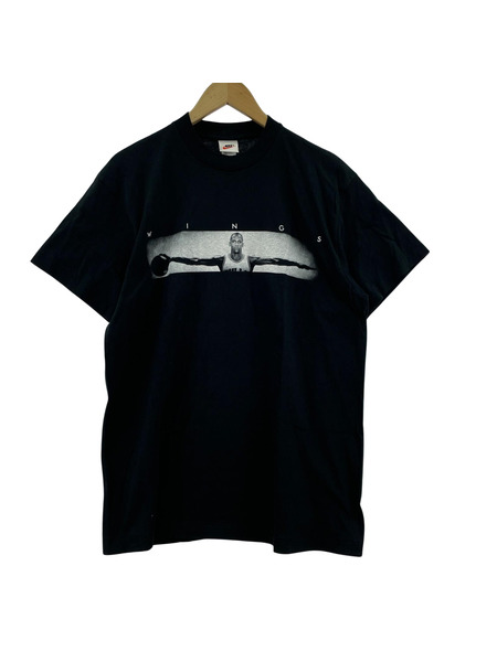 NIKE 半袖Tシャツ・カットソー 90s 銀タグ WINGS Tee/XL/ブラック