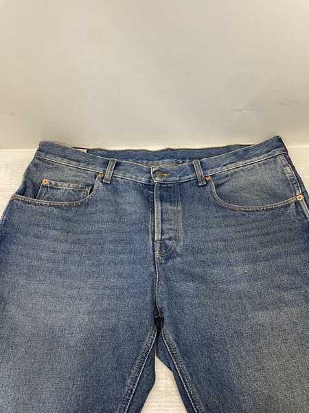 GUCCI ヴィンテージ加工 5ポケット デニムパンツ 40 408637-XDBBQ