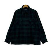 PENDLETON 長袖シャツ 70s ボードシャツ ブラックウォッチ L