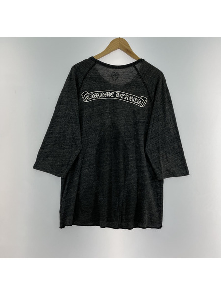 CHROME HEARTS ヘンリーネック フレアニー XL グレー