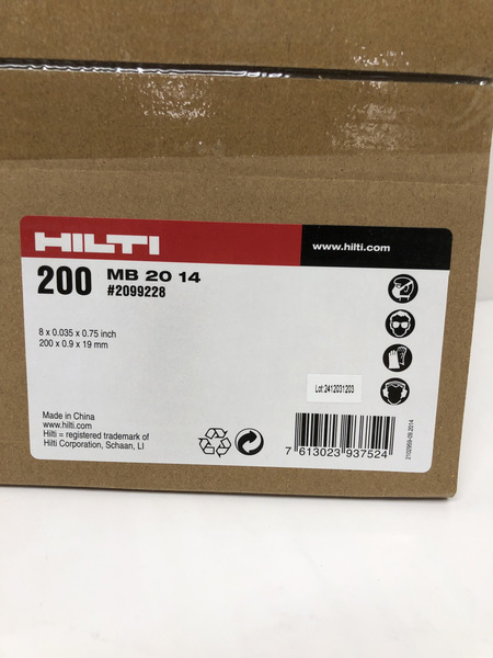 工具 HILTI　200　MB　20　14