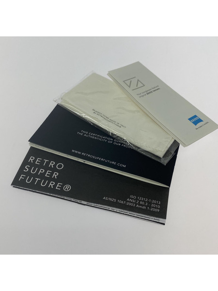 A.P.C.×RETROSUPERFUTURE サングラス 純正ケース付属 ブラウン[値下]