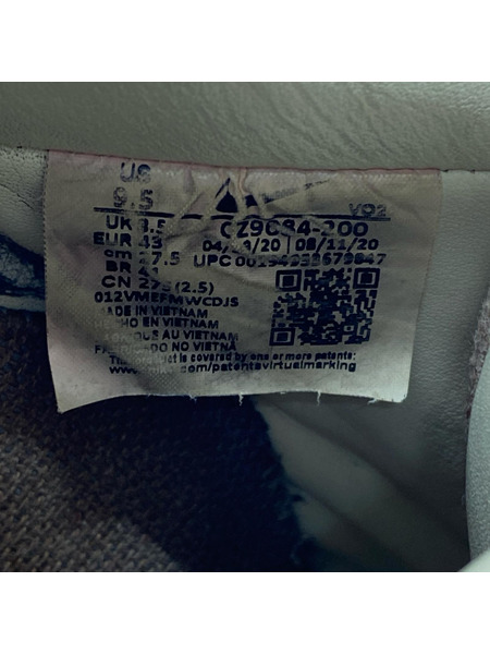 NIKE×STUSSY AIR FORCE 1 LOW 製品染メ  27.5cm  セルフリメイク品